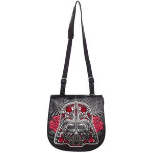 HTF NWOT Loungefly Star Wars Darth Vader Sugar Skull Saddle Bag Punk Rock Style